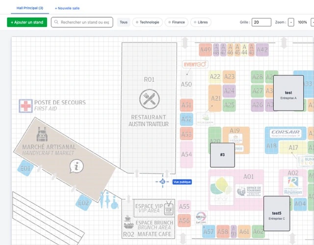 Capture du projet EventMapPro